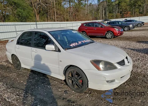 2005 Mitsubishi Lancer Ralliart from USA, damaged, VIN JA3AJ66F25U007014